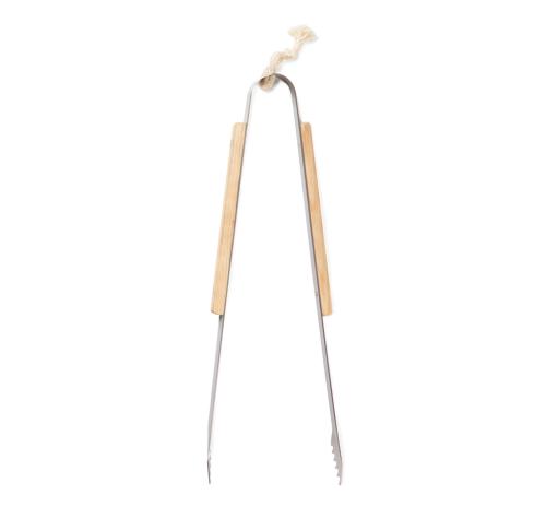 Branded Wooden Stainless Steel BBQ Tongs VINGA Paso Grill Tongs