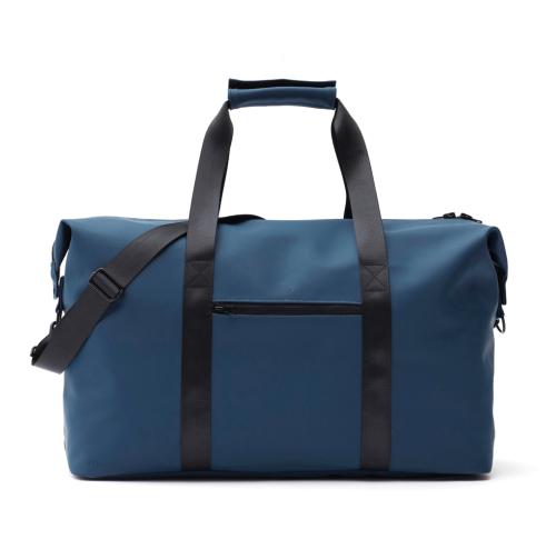 Luxury Weekend Bags Faux Nubuck Leather Blue VINGA Baltimore