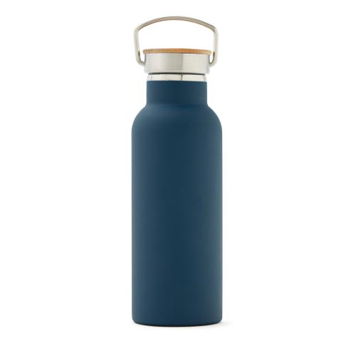 Promotional Stainless Steel Metal Thermos Bottle 500 Ml - Navy Blue,VINGA Miles 