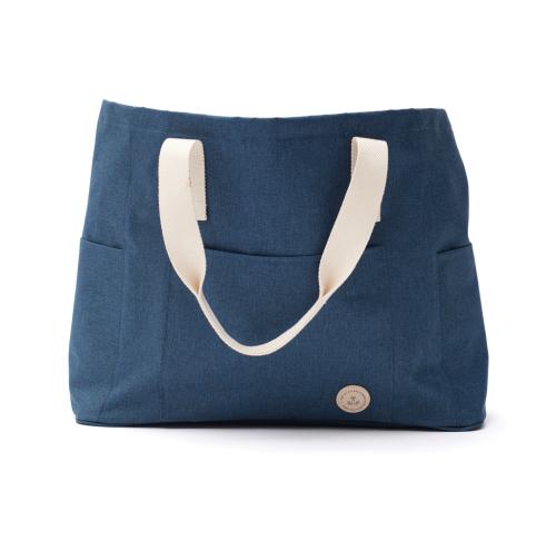 Luxury Beach Bags VINGA RPET - Navy Blue