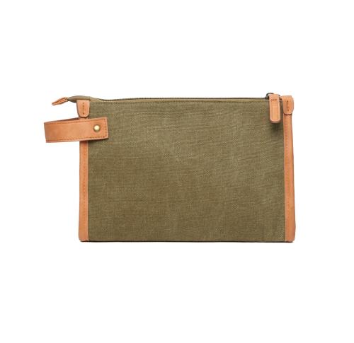 Custom Eco Recycled Wash Bag VINGA Bosler Green