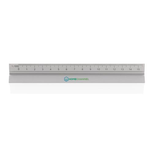 15cm. Aluminum triangular ruler