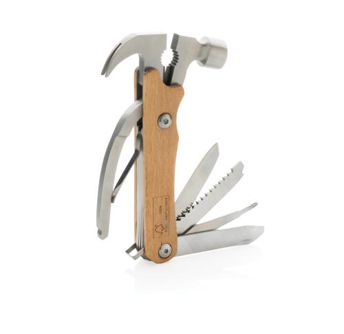 Wooden multi-tool hammer