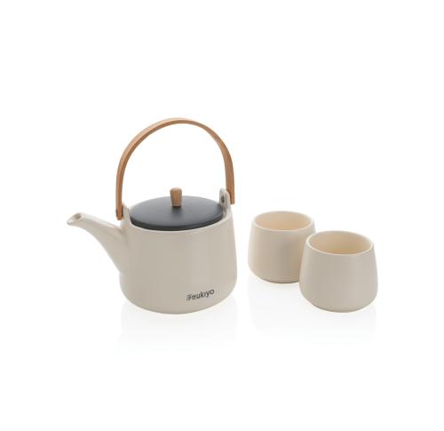 Ukiyo tea pot set with cups