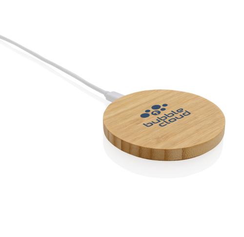 Bamboo 15W wireless charger