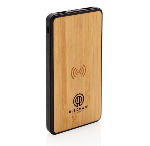 RCS recycled plastic 8000 mAh Wireless Powerbank