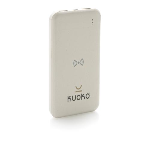 RCS standard recycled plastic wireless powerbank