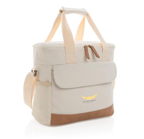 Luxury Printed Cooler Bags Cream Impact AWARE™ 16 Oz. Rcanvas 
