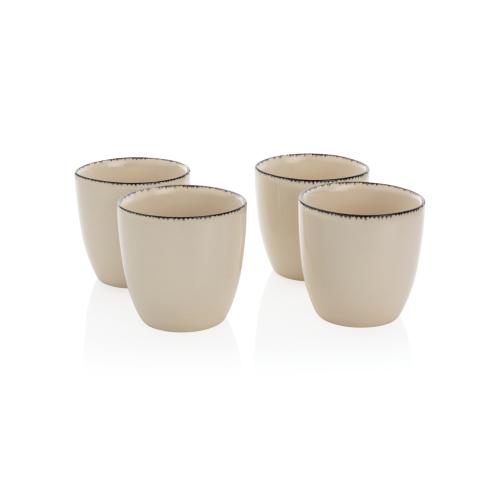 Promotional Ukiyo 4pcs Drinkware Set 120ml Coffee / Tea Sets