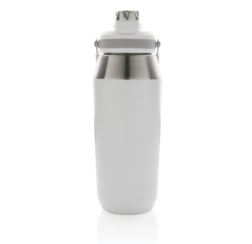 Vacuum stainless steel dual function lid bottle 1L