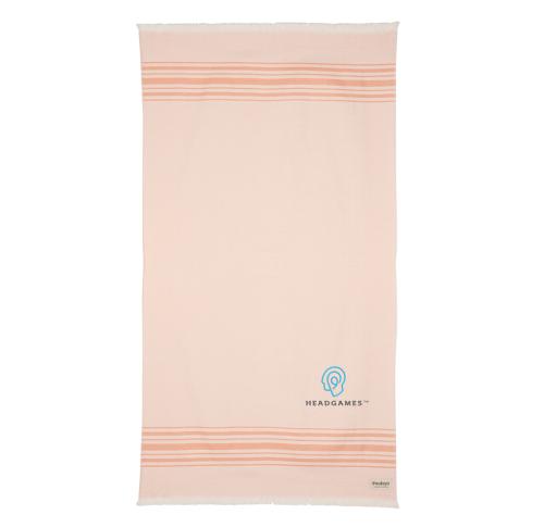 Customised Hammam Beach / Gym Towels 100 X 180cm - Pink Ukiyo Yumiko AWARE™ 