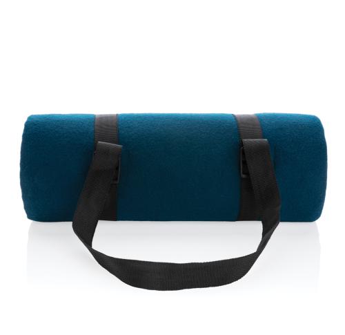 Branded Eco RPET Picnic Blanket Impact AWARE™ Navy Blue