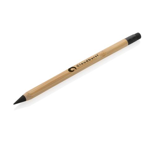 Bamboo infinity pencil with eraser