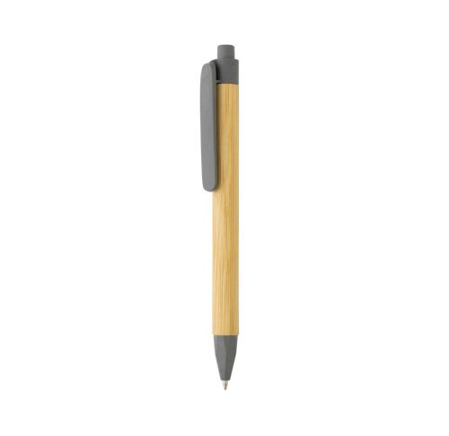 Write responsible recycled paper barrel pen