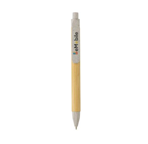 Write responsible recycled paper barrel pen