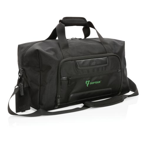Branded Swiss Peak AWARE™ RPET Voyager Weekend Bags