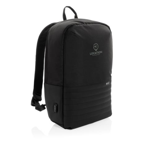 Swiss Peak AWARE™ RFID anti-theft 15'' laptop backpack