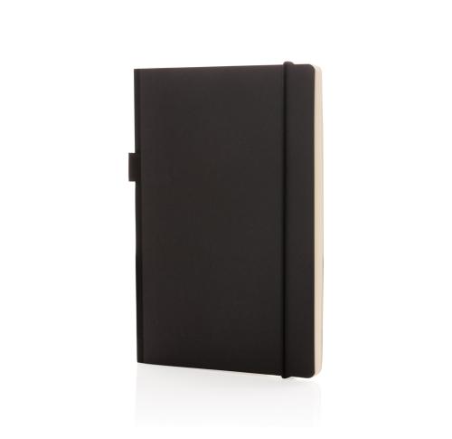 Custom Printed Black A5 Deluxe Hardcover Notebooks