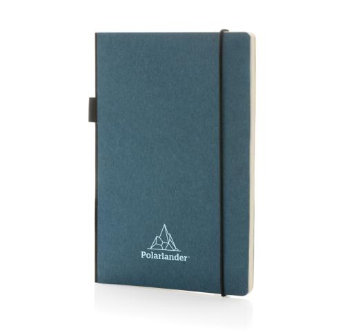 Branded A5 Deluxe Hardcover Notebook - Blue