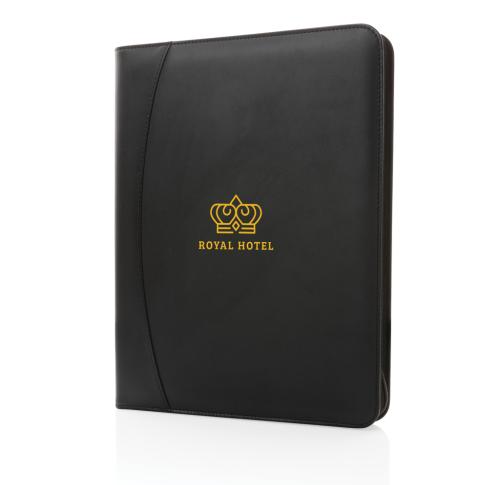 RCS rPU deluxe tech portfolio with zipper