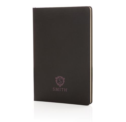 Custom Printed Black A5 Hardcover Notebooks