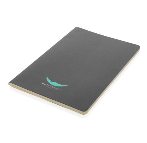 Custom A5 Standard Softcover Notebook - Black