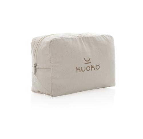 Impact Aware™ 285 gsm rcanvas toiletry bag undyed