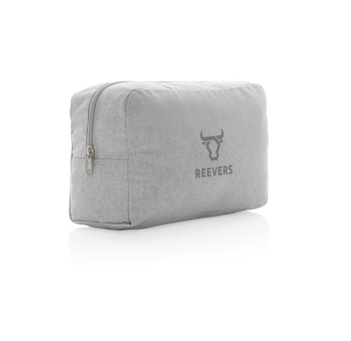 Impact Aware™ 285 gsm rcanvas toiletry bag undyed