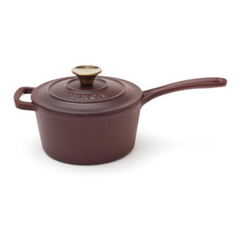 VINGA Monte enamelled cast iron pot 1,9L Burgundy