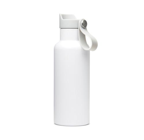 Branded VINGA Balti thermo bottle White