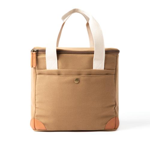 Branded VINGA Sloane RPET Cooler bag Brown