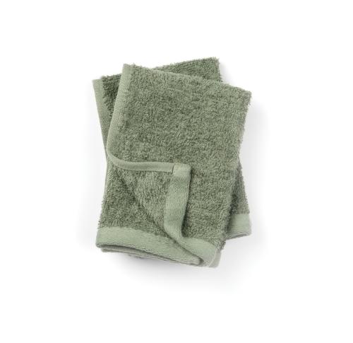 VINGA Birch towels 30x30 Green