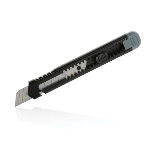 Refillable RCS recycled plastic snap-off knife Grey