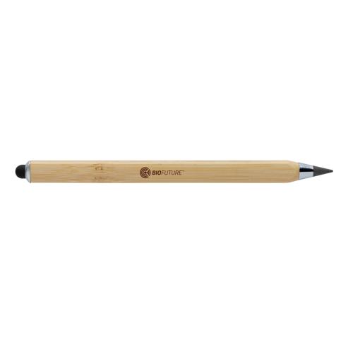 Custom Printed Eco Bamboo Infinity Multitasking Pens