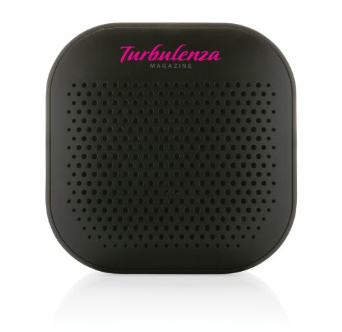 RCS recycled plastic Soundbox 3W speaker Black