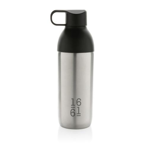 Flow RCS recycled stainless steel vacuum bottle Silver