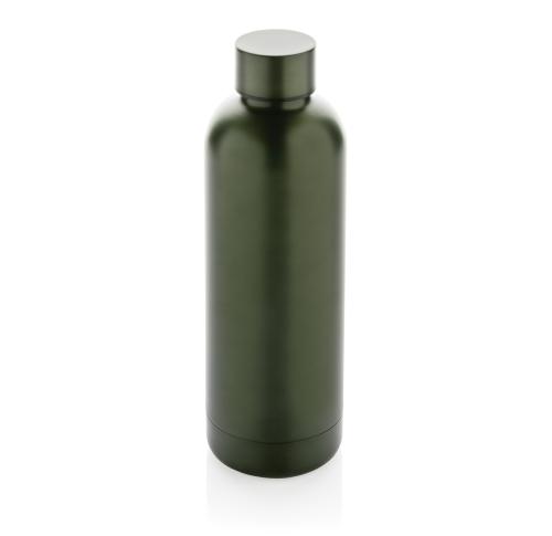 RCS Recycled stainless steel Impact vacuum bottle Green