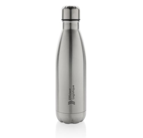 Eureka RCS certified re-steel single wall water bottle Silver