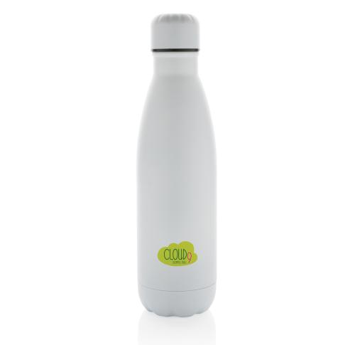 Eureka RCS certified re-steel single wall water bottle White