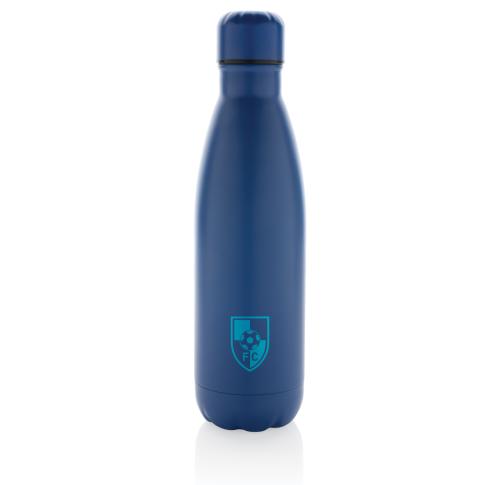 Eureka RCS certified re-steel single wall water bottle Blue