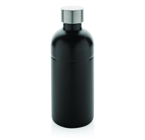 Promotional Soda RCS certified re-steel carbonated drinking bottle Black