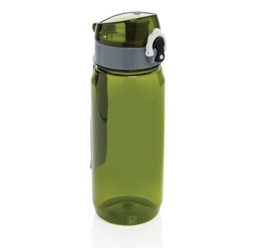 Yide RCS Recycled PET leakproof lockable waterbottle 600ml Green