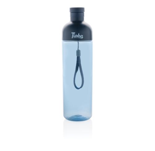 Impact RCS recycled PET leakproof water bottle 600ml Navy