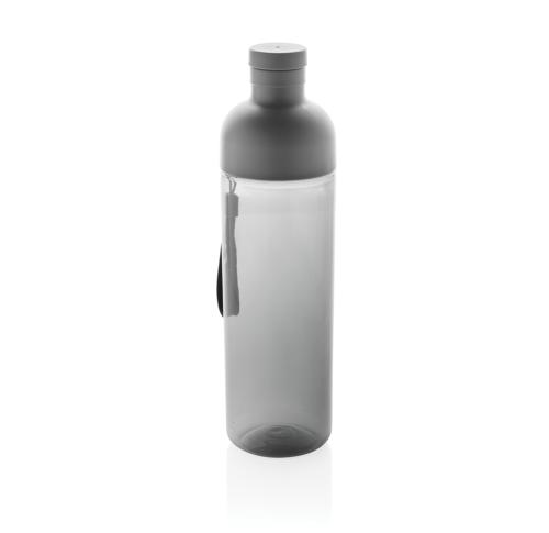 Impact RCS recycled PET leakproof water bottle 600ml Black