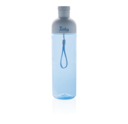 Impact RCS recycled PET leakproof water bottle 600ml Blue