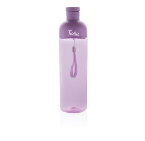 Impact RCS recycled PET leakproof water bottle 600ml Purple