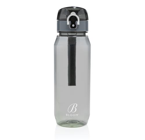 Yide RCS Recycled PET leakproof lockable waterbottle 800ml Black