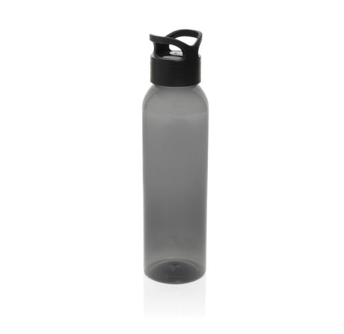 Branded Oasis RCS recycled pet water bottle 650ml Black