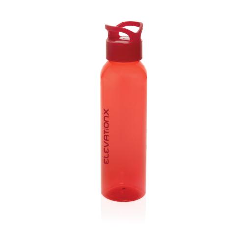 Oasis RCS recycled pet water bottle 650ml Red