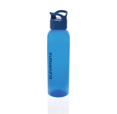 Oasis RCS recycled pet water bottle 650ml Blue
